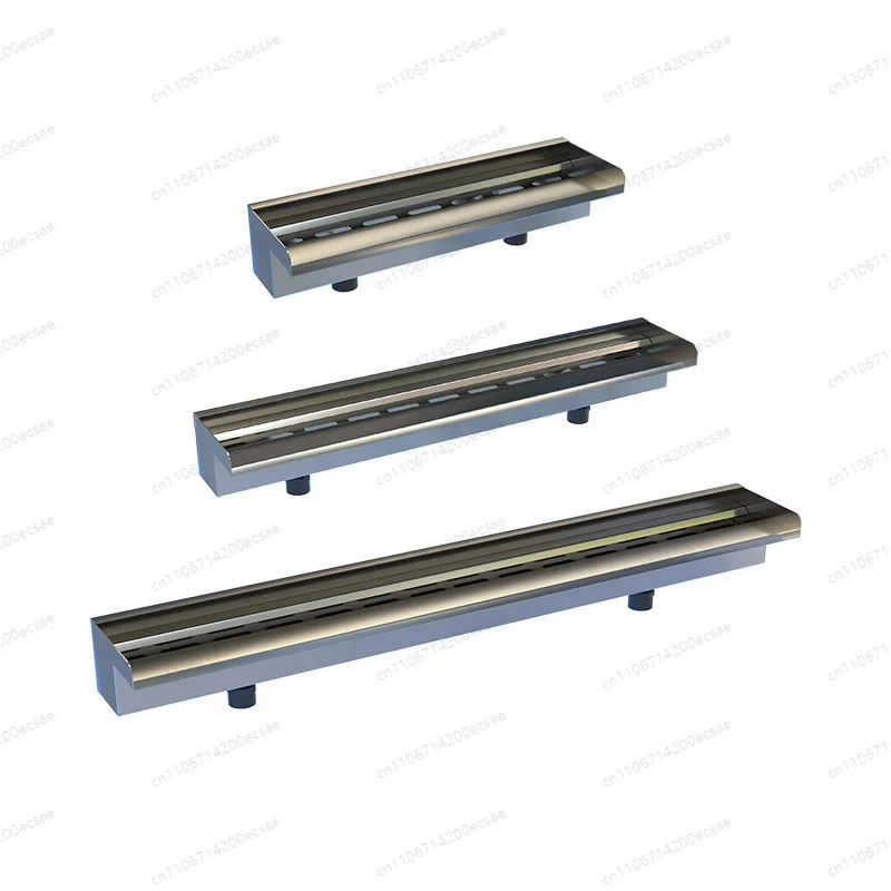 

Водопад из нержавеющей стали, водная завеса для пруда, ландшафтный дизайн с проточной стеной, водный элемент для двора.