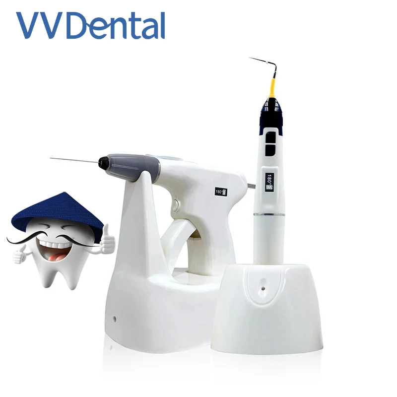 Odonto sem Galantia Wireless Dental Endo Obturation System Gun Heated Pen Percha Gutta Tips Temperature Adjustable  SY-Fill