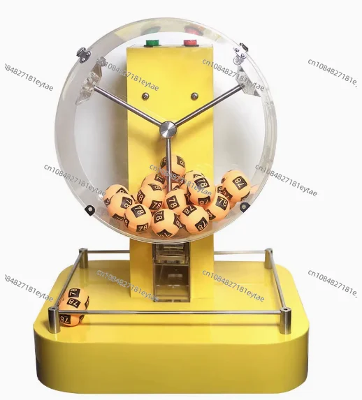 50-100 Ball Electric Automatic Bingo Cage Lucky Game Playing Machine Hot Selling Electric Acrylic Lottery Machine