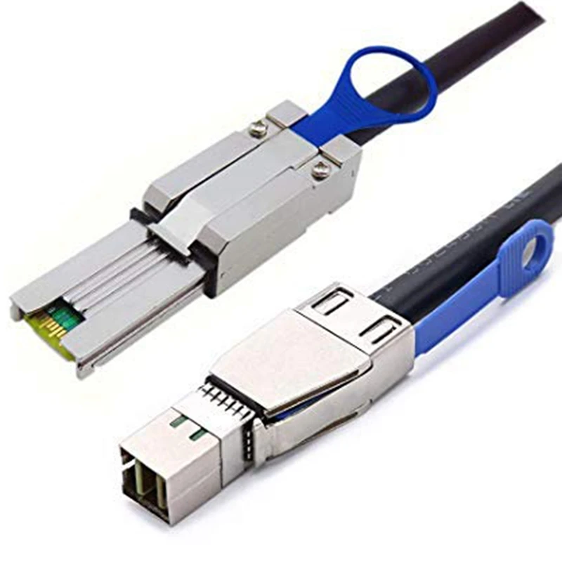 External Mini SAS HD SFF-8644 to Mini SAS SFF-8088 Hybrid Cable 1M 3.3FT