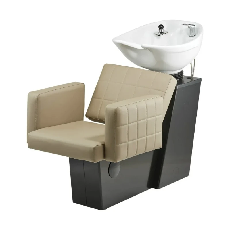 

Shampoo chair, seated hair salon shampoo bed, barber shop supplies