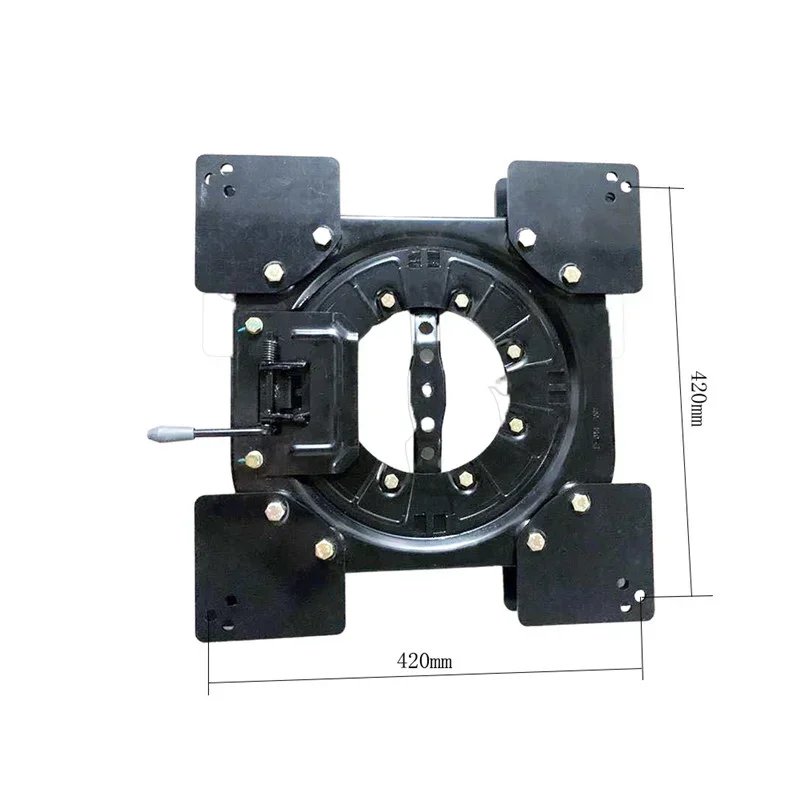 CHKJ RV 4 ล็อค ที่นั่งรถยนต์แบบหมุนได้ ใช้ได้กับ T5 T6 เบาะหน้าปรับได้ 360 องศา