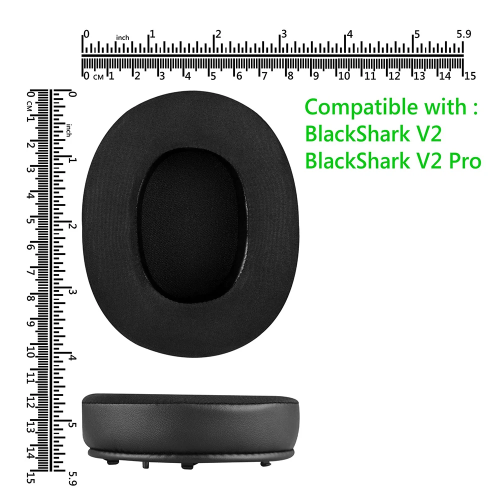 Wymienne żel chłodzący nauszniki wkładki do uszu poduszki mufki do Razer Blackshark V2 X Pro SE USB przewodowe słuchawki bezprzewodowe słuchawki z mikrofonem