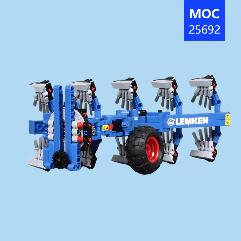 Лучший выбор: Набор MOC-25708 «Сельскохозяйственный трактор» + MOC-25692 «Сельскохозяйственные инструменты». Креативные модные игрушки для совместных игр родителей и детей.
