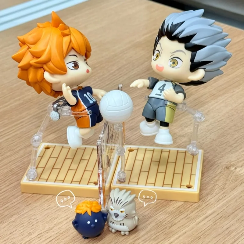 Keeppley Volleyball Boy Zipper Doll Assembly Anime Surrounding Blind Box Collectible Figure Trendy Toy Collectors Item