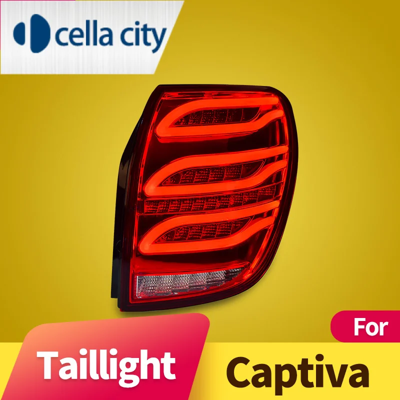 Taillight Assembly for Chevrolet Captiva 2008-2017 Captiva LED Running LED Brake Light LED Sequential Turn Signal