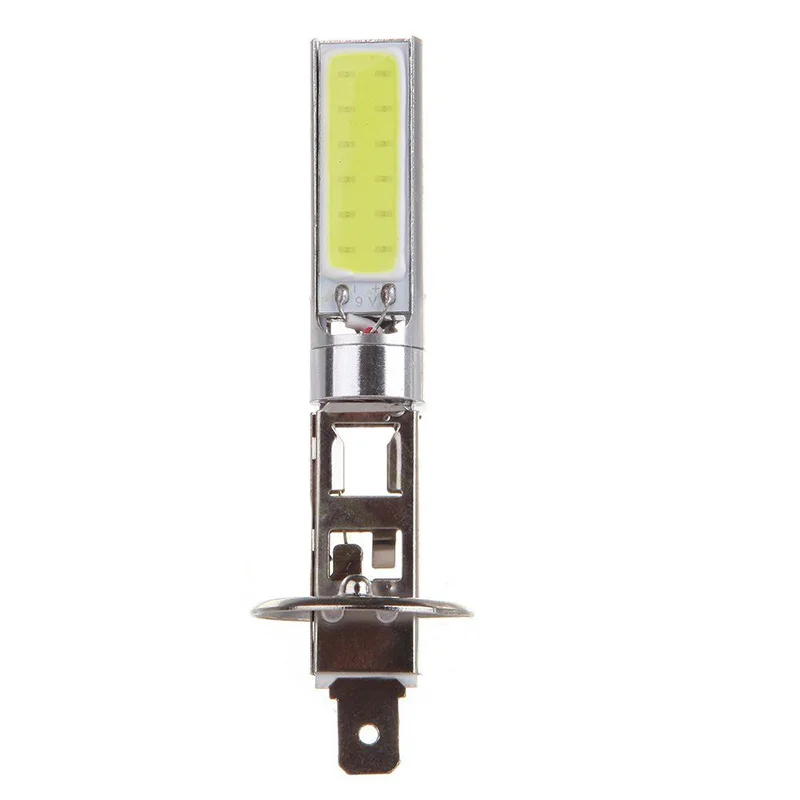 Bulb Headlights Car Fog High Low Beam Slim White 2pcs Bulbs Driving H1 LED Light Aluminum Alloy Daytime Running