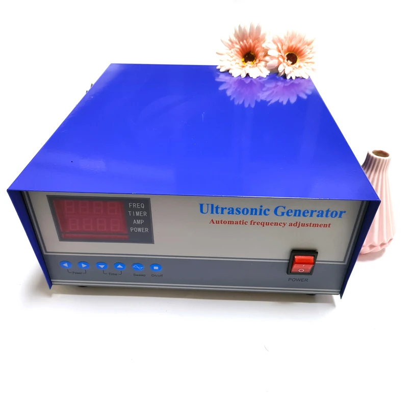 25/45/122K 1200W Multiple Frequency Digital Ultrasonic Power Supply For Auto Engine Block Parts