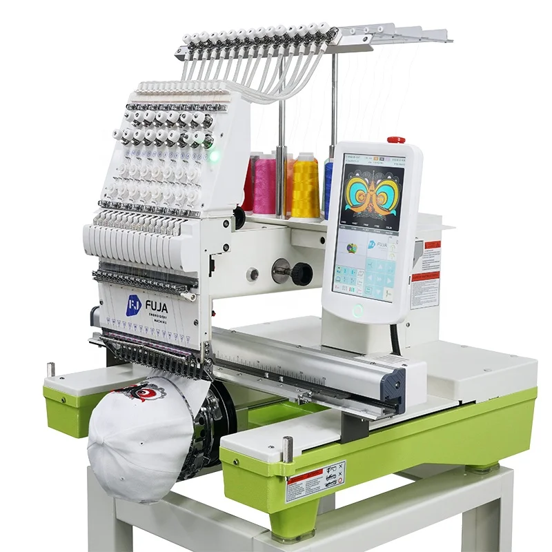 High Speed FJ-1501CS single head brother computerized making embroidery sewing machine For Hat