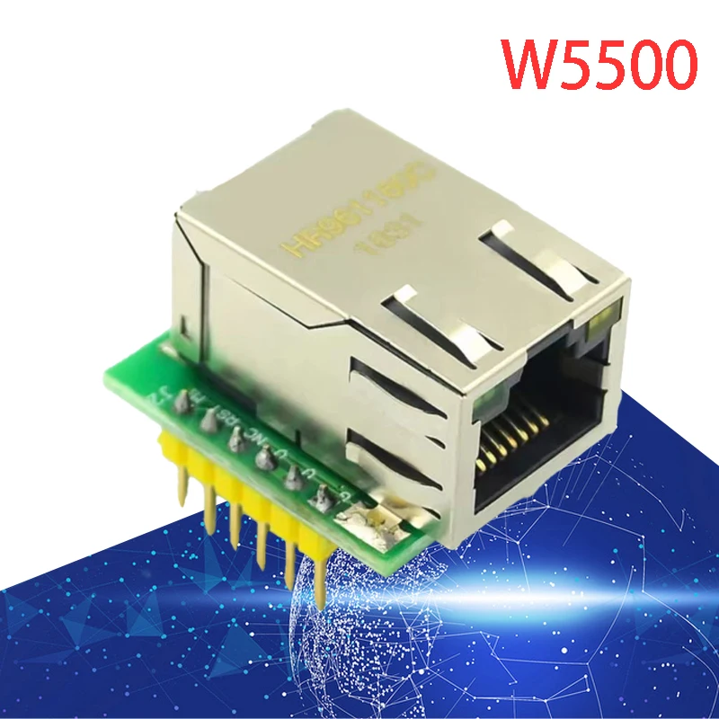 W5500 Module TCP/IP Ethernet Module Compatible with WIZ820IO Network Interface