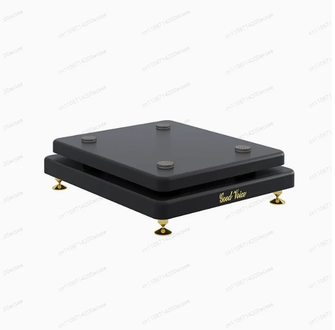 

Прочная подставка для сабвуфера/усилителя | Двухслойная конструкция с утолщенными опорными ножками, матовый черный цвет, фиксированный размер для максимальной устойчивости