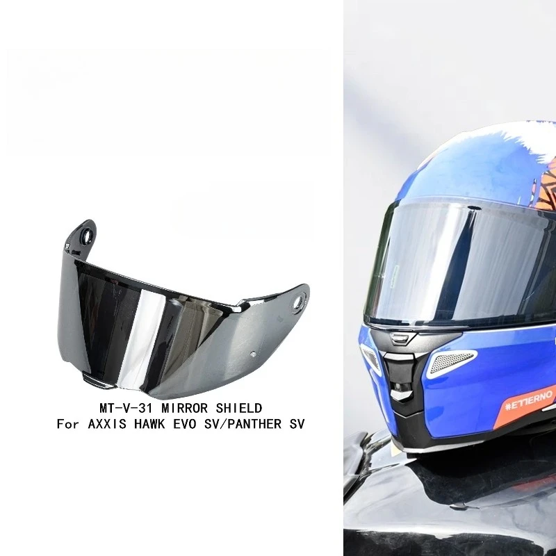

1pcs Motorcycle AXXIS MT-V-31 Helmet Lenses Are Suitable for MT AXXIS HAWK EVO SV/PANTHER SV Helmets