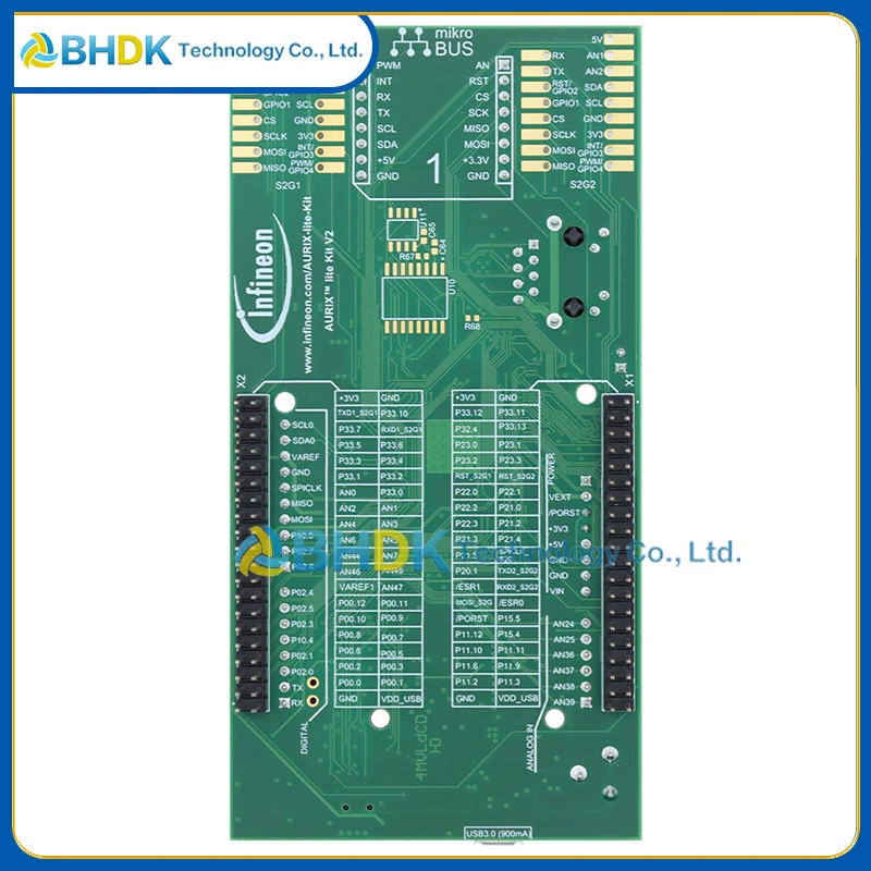 FOR AURIX KITA2GTC375LITETOBO1 Board TC375 TriCore 32-bit MCU CAN FD Ethernet LQFP-176 Automotive