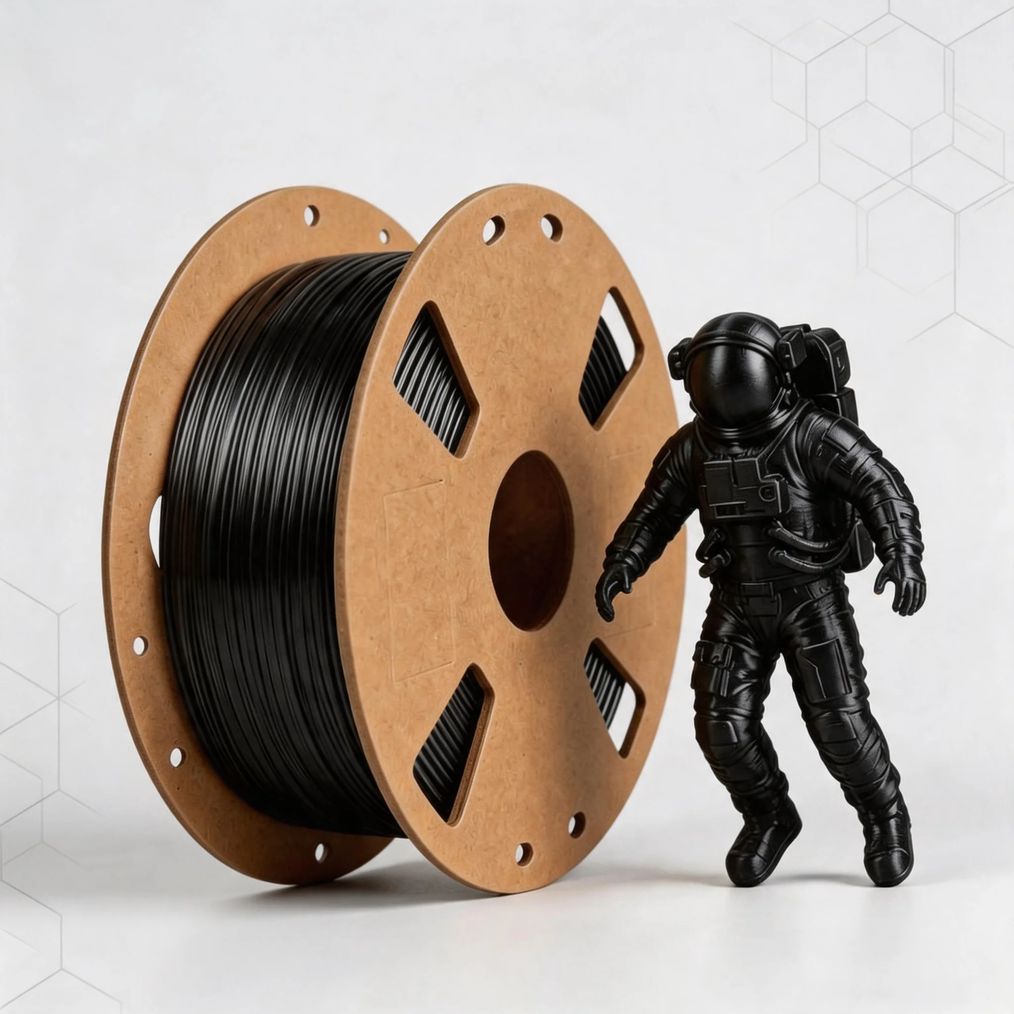 

PETG Black,white,transparent 3D Printer Filament 1.75mm, Neatly Wound Durable PETG 1kg Spool (2.2lbs), Strong Toughness Filament