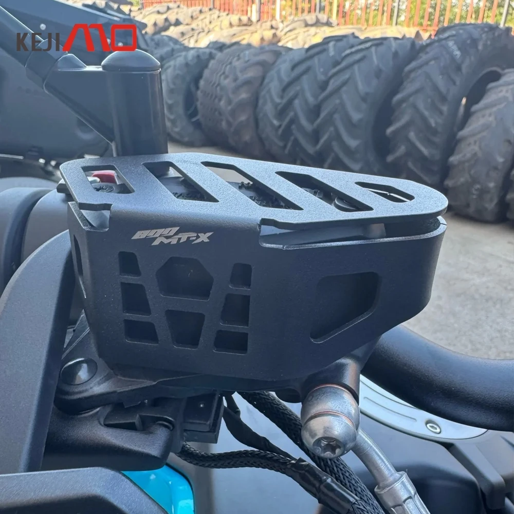 

800MT-X Motorcycle Front Brake Fluid Reservoir Guard Cover Protector For CFMOTO CF MOTO 800MTX 800 MTX 800 MT-X 2024 2025 2026