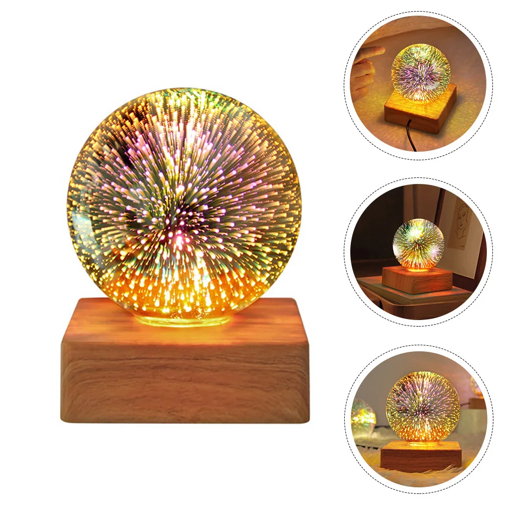 1 قطعة كرة السماء ضوء الإسقاط الملونة ليلة مصباح الإبداعية غرفة نوم جو ضوء ديكور أباجورة رومانسية