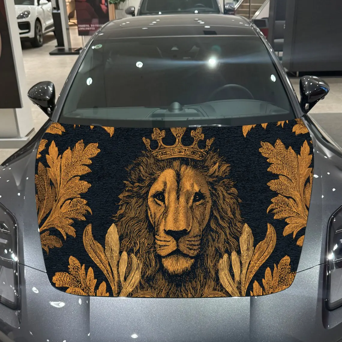 Car Decal Lion With… - image