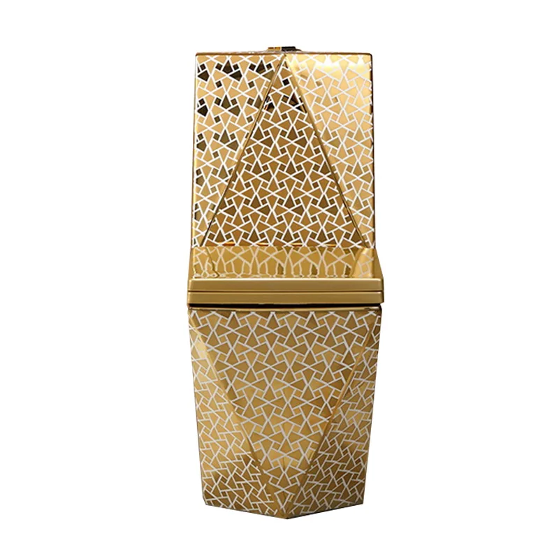 

Electroplated gold toilet local tyrant gold toilet gold flush toilet