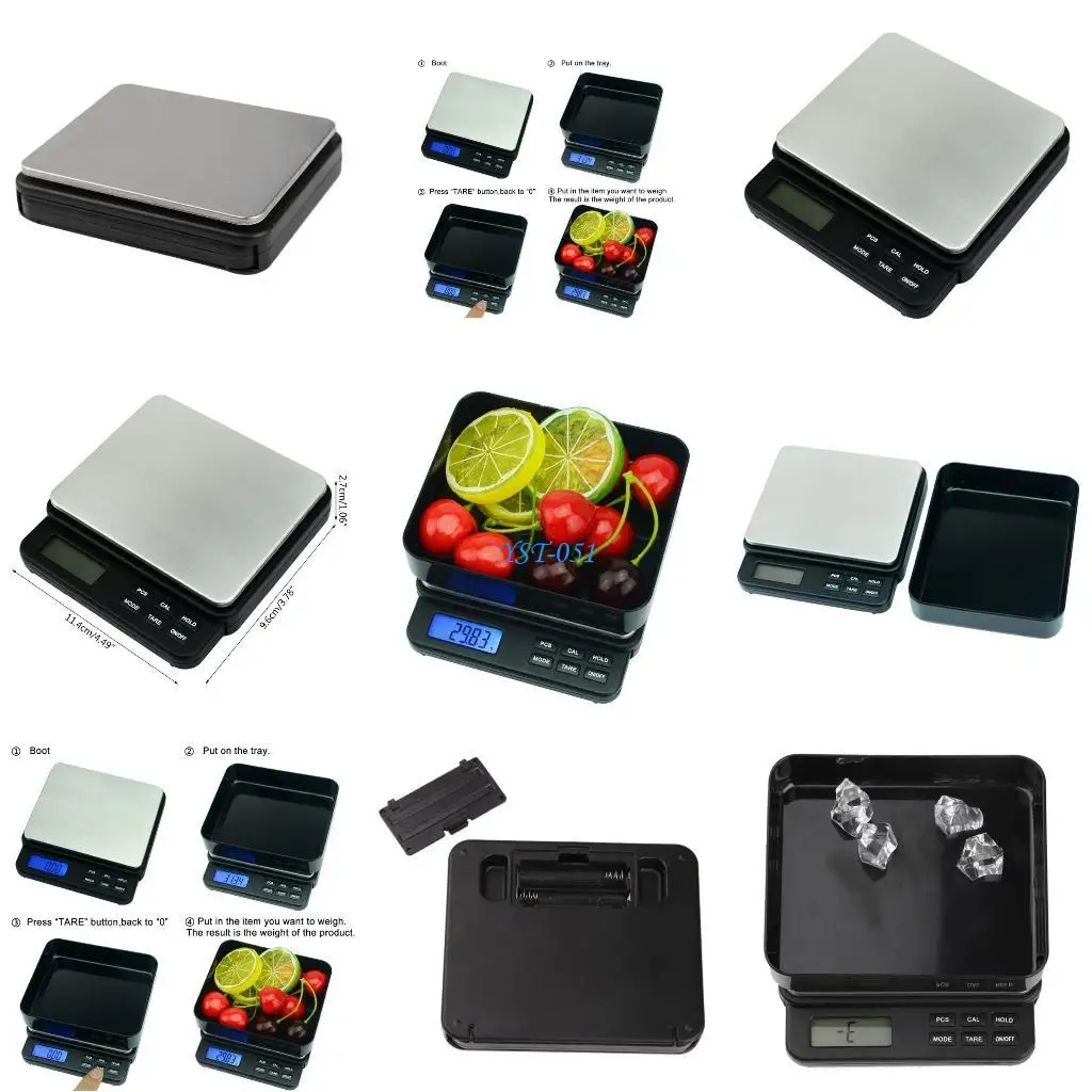 

E15A кухонные весы для приготовления пищи, функция тары, режим подсчета лекарств, продуктов питания