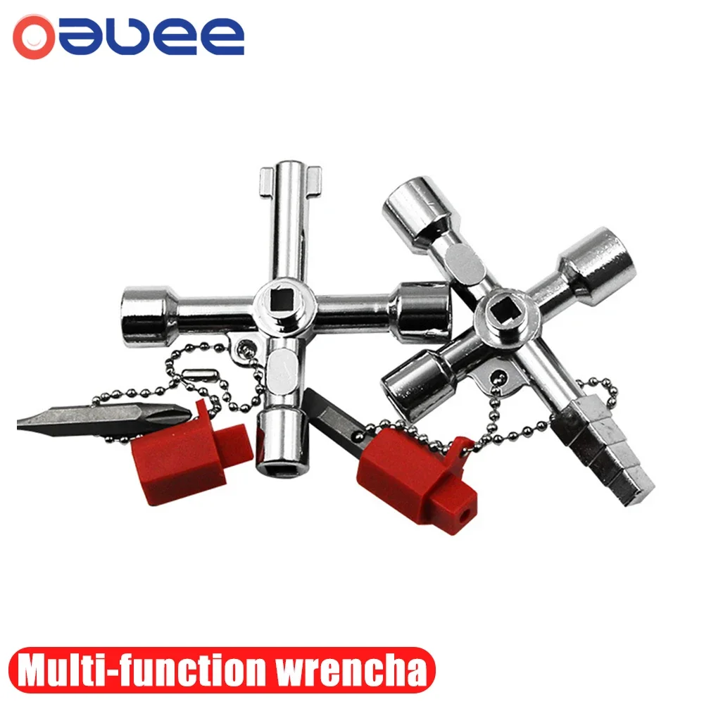 Multi-Function 4 Ways Universal Triangle Key Wrench High Quality Keys Triangle Wrench Multifunction Repair Tools Hand tools