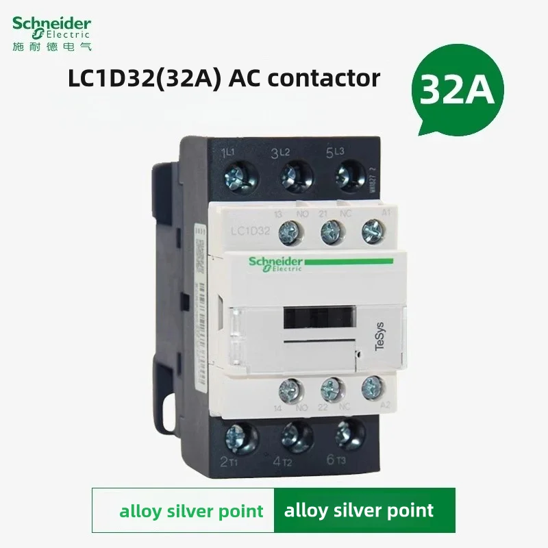 

Schneider White Style Lc1D32F7C M7C Q7C B7C 110V 220V 380V 24V Normally Open Normally Closed Elevator Contactor