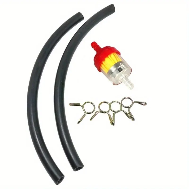 Filtre intérieur de commutateur de assujetPetcock, ligne d'or, clips de tube de tuyau, Liqu200CC, carburant précieux, moto, vélo, scooter, Jane, D343, 6mm