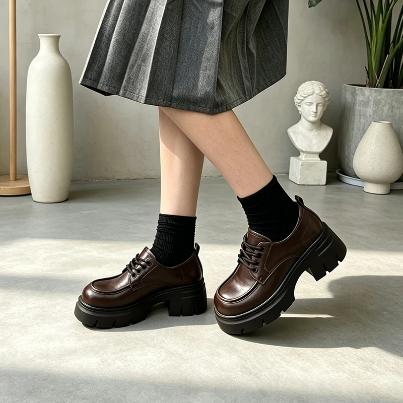 Klasyczne brytyjskie damskie b – Oxford Lace Up Women recenzja i cena