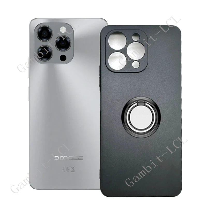 For Doogee Note 58 Pro 2025 Note58 6.75" 58Pro Back Ring Holder Bracket Phone Case Soft Original Shockproof Cover