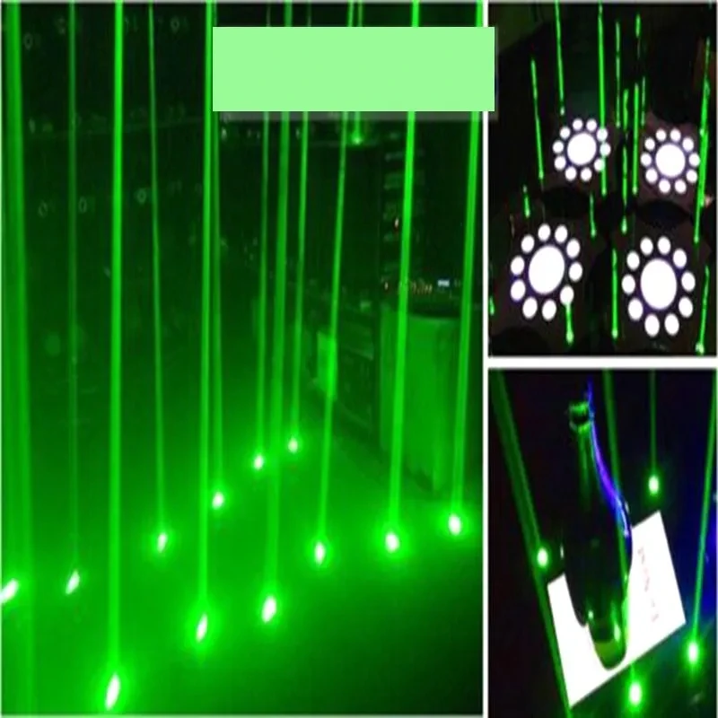 Fat Thick Beam 532nm 50mW Green Laser Dot Module KTV DJ Bar Decoration Stage Lighting 3.7V