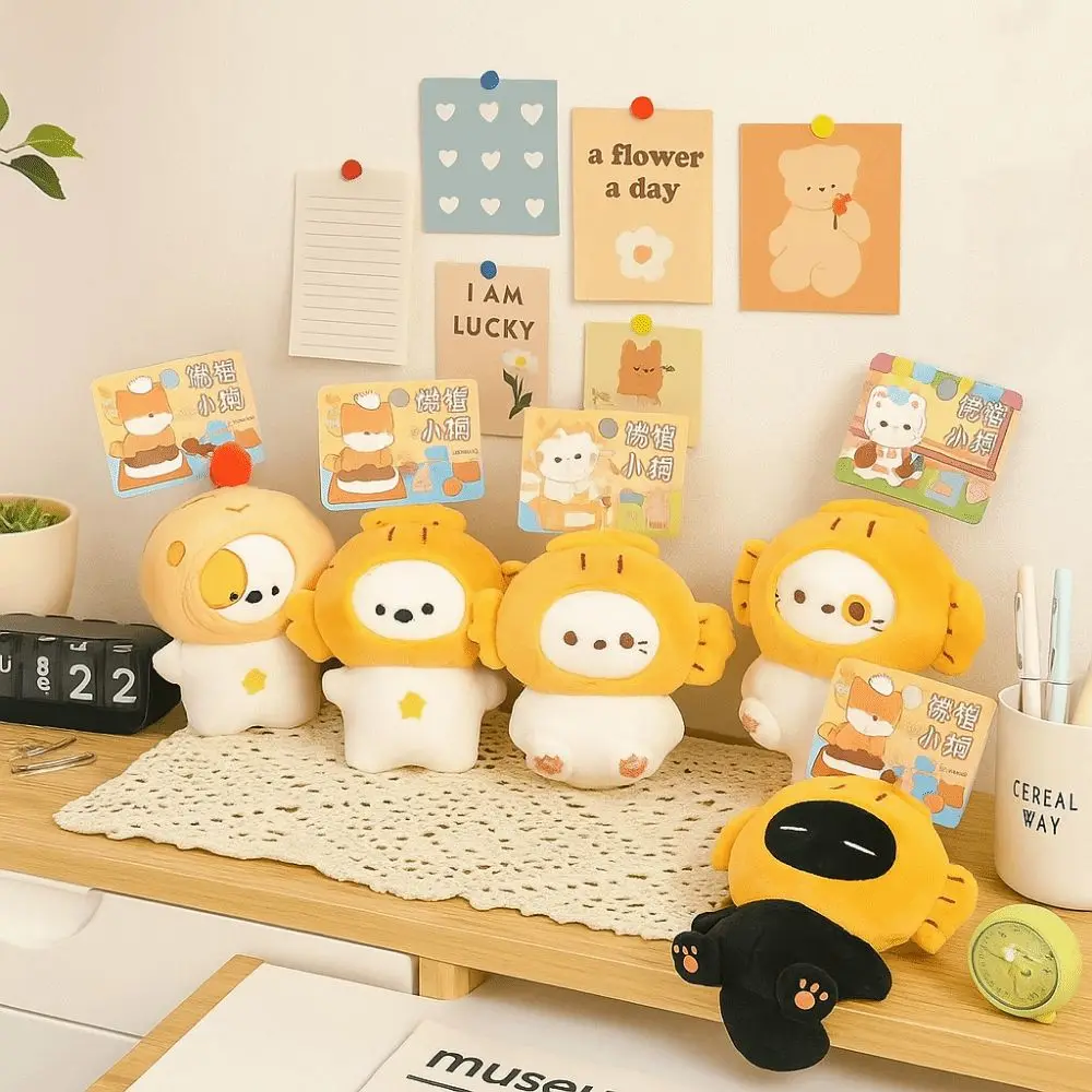 Stile di cottura Orata Yaki Gatto Ciondolo in peluche Taiyaki Takoyaki Taiyaki Gatto Portachiavi in peluche Orata Yaki Cat Copricapo Portachiavi in peluche