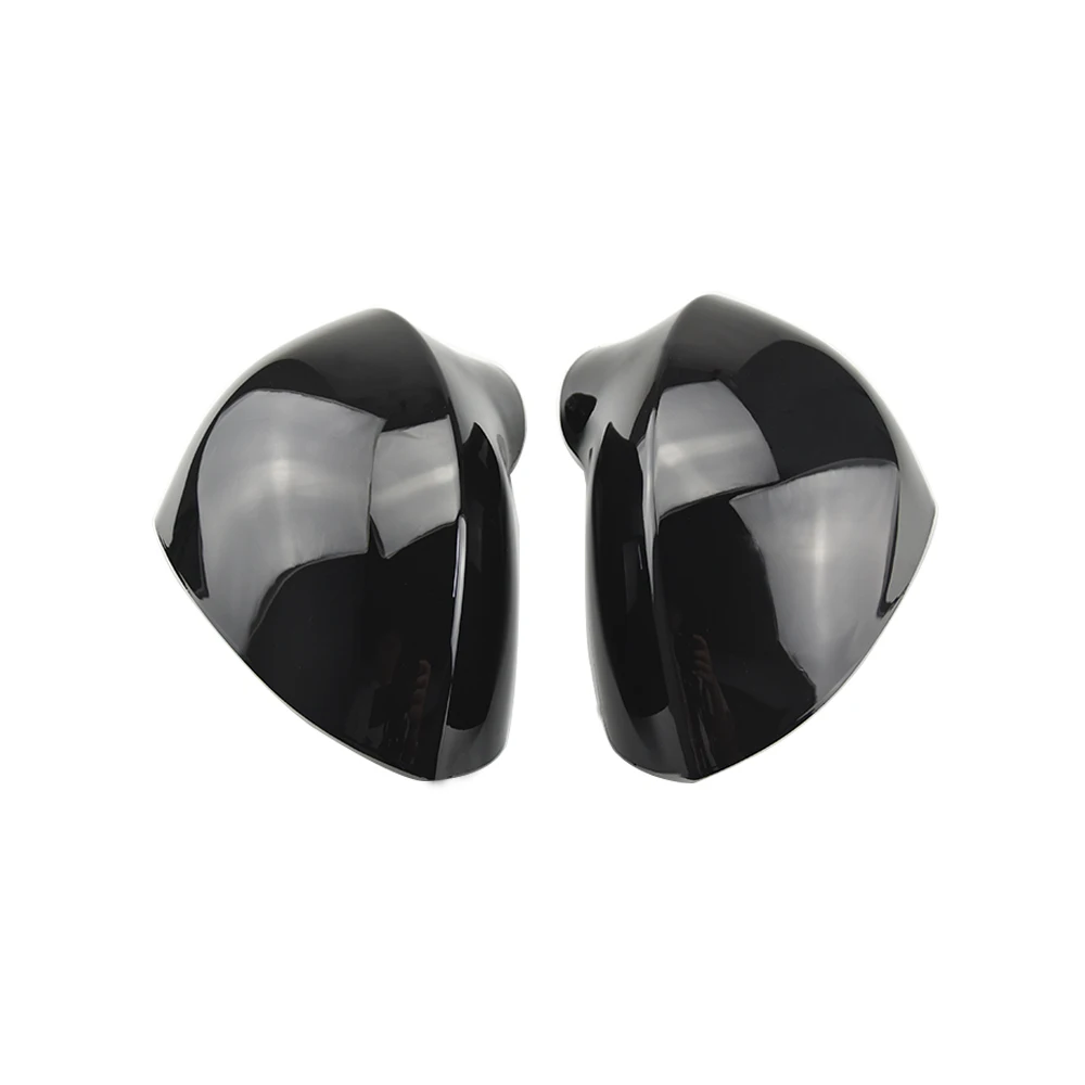 

Pair Replacement Rearview Side Mirror Covers Cap For Seat Leon MK2 1P Ibiza MK4 6J Exeo 3R 2008-2017 Car Accessories Black