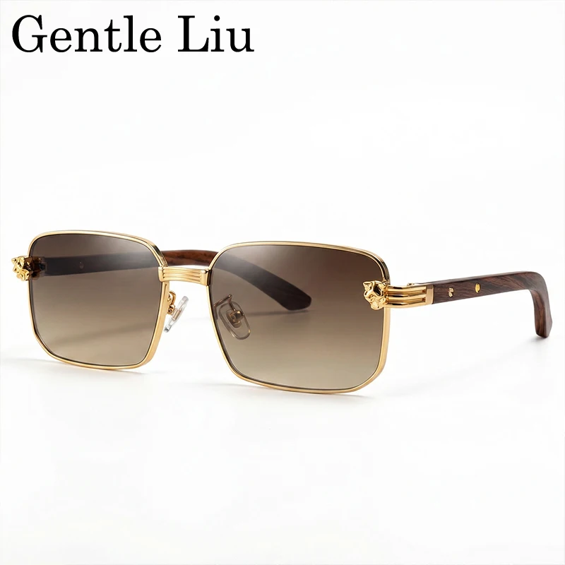 

Classic Square Sunglasses Men 2026 Luxury Brand Gold Metal Frame Vintage Rectangle Punk Sun Glasses Male Retro Eyewear Shades