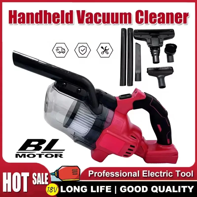 

For Milwaukee LED Cordless Electric Vacuum Cleaner Portable Household Industrial Construction Cleaning Tool 18v Battery
