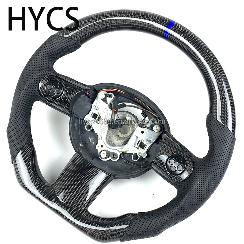 

Carbon Fiber Interior Custom Car Steering Wheel for BMW MINI R51 R52 R53 Models Without airbags