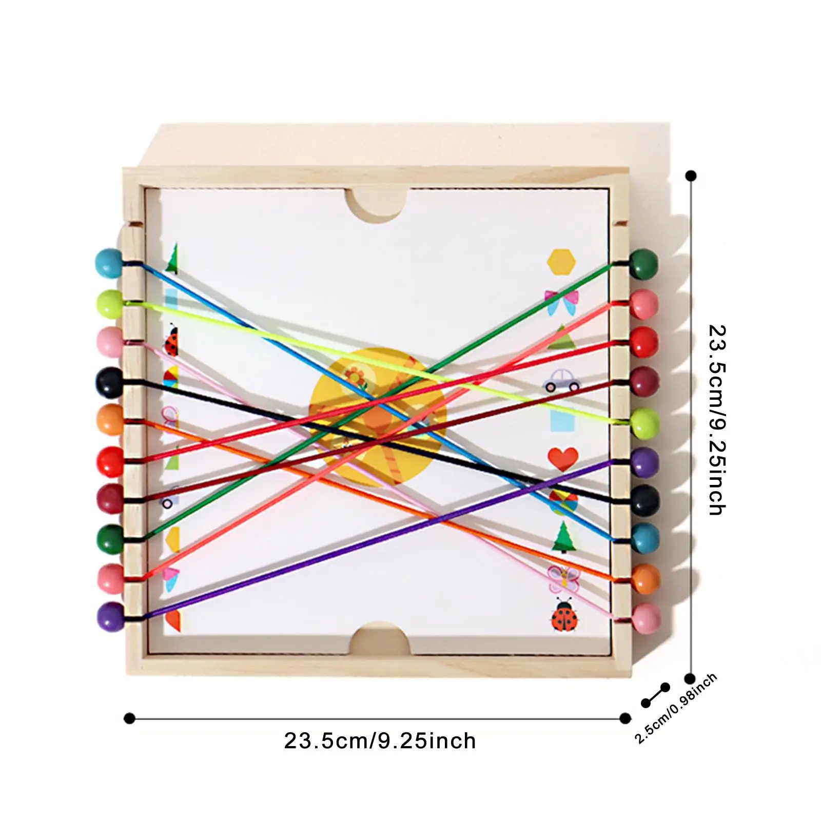 Rope Untangle Toy Twist Rope Puzzle Strategy Board Game Untying Game Puzzle Challenge Toy for Kids Boys Girls