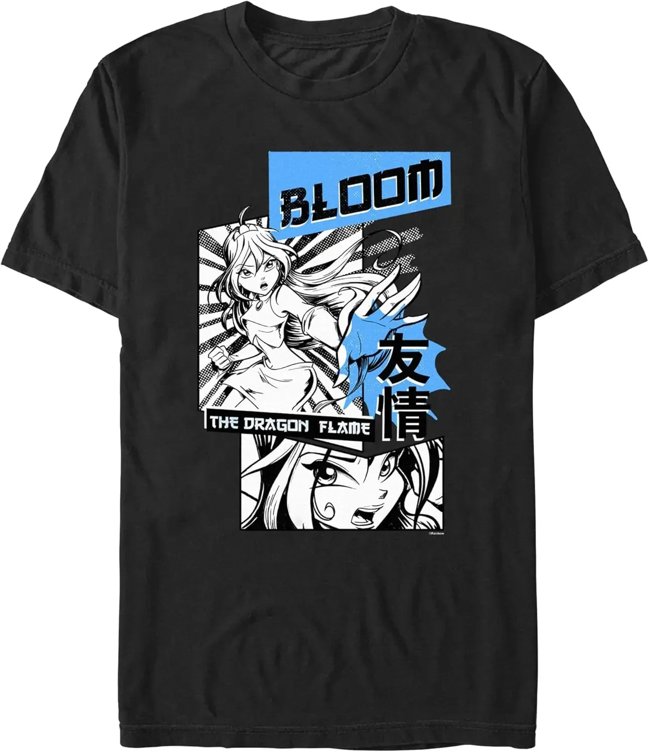 Men's Winx Club Bloom Manga Panels T-Shirt