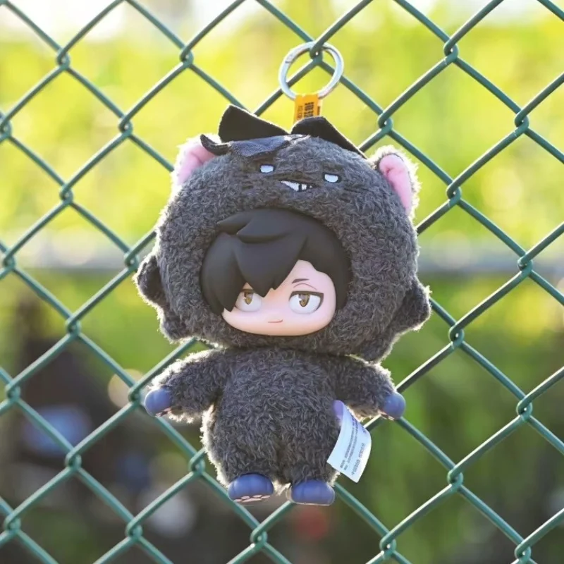 Vente chaude véritable jeunesse poubelle décharge bataille série vinyle peluche Hinata Shoyo peluche sac à dos pendentif pour offrir comme cadeau à un ami