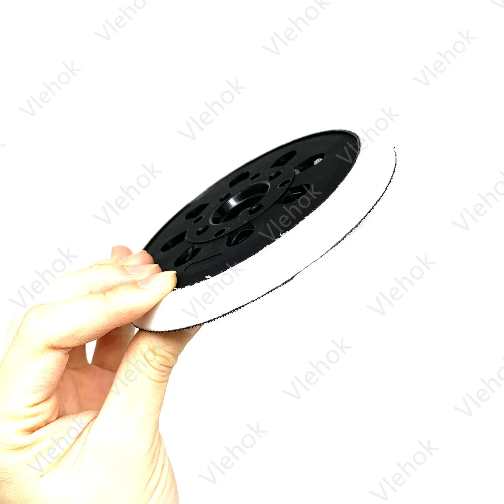 5 Inch 8 Holes 125mm Hook Loop Sanding Backing Pad For Bosch PEX300AE PEX400AE Electric Angle Grinder Sander Discs