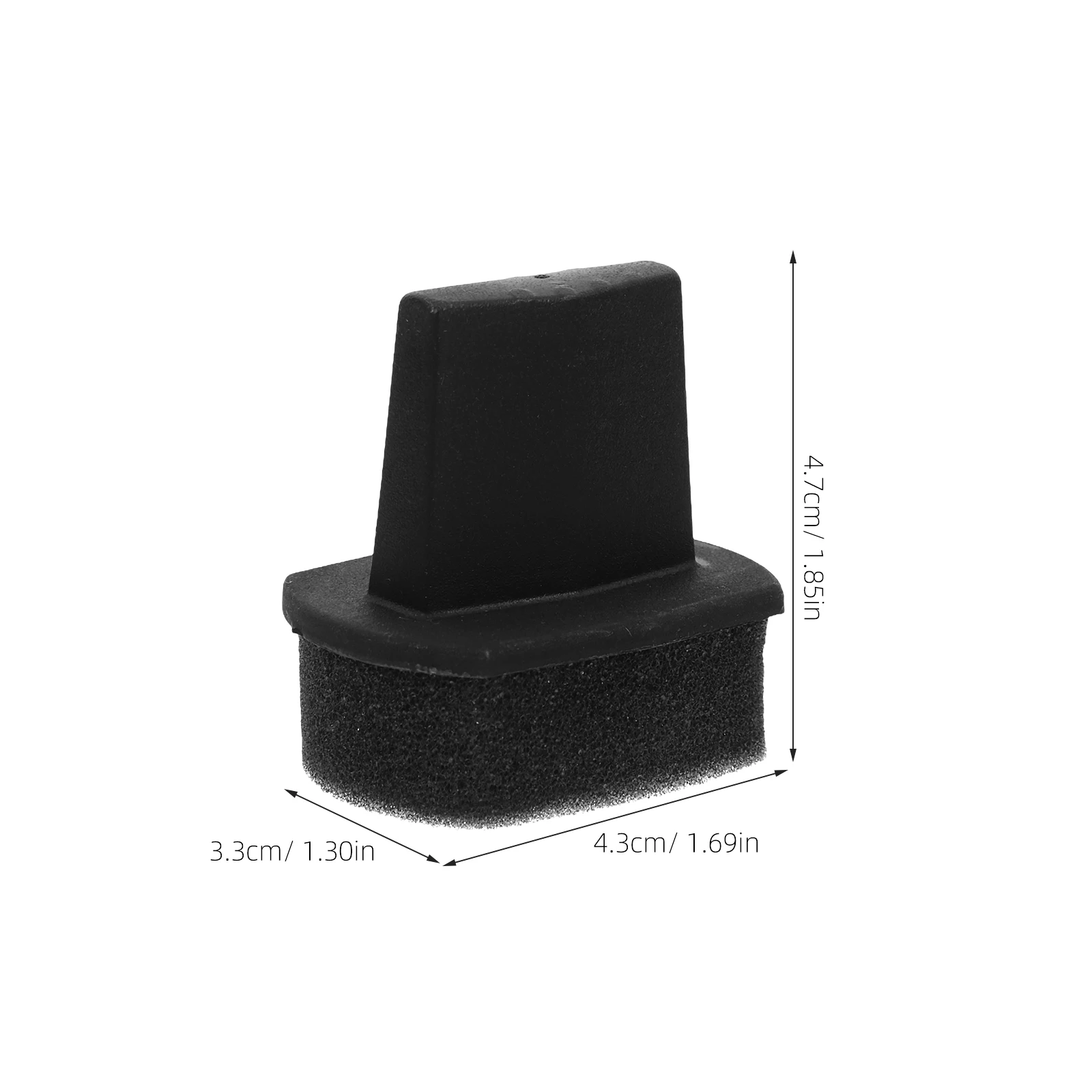 8 قطع أداة توزيع الأحذية، أداة رسم ملونة، طوابع إسفنجية، فرش سوداء