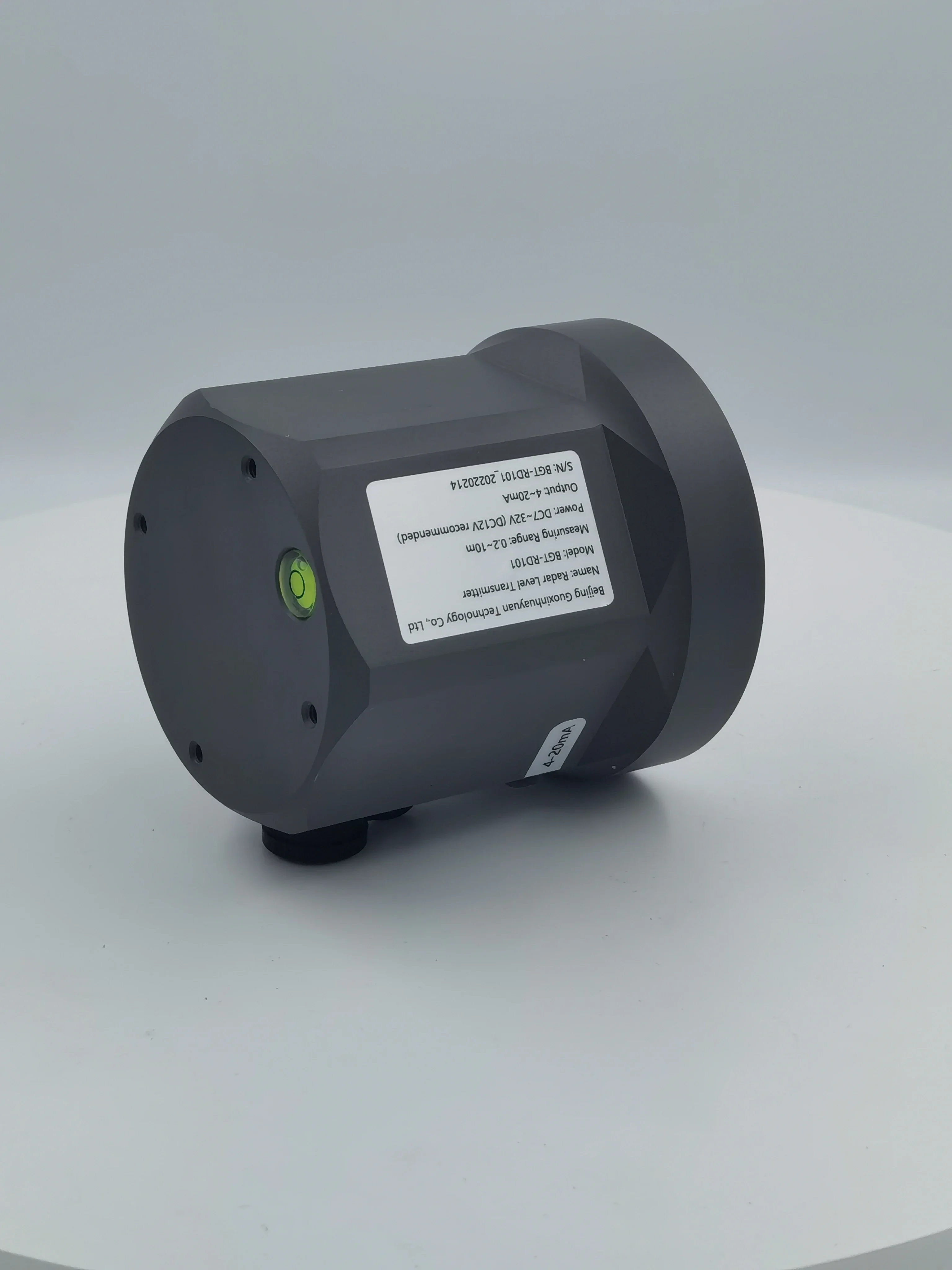 حجم صغير عالي الدقة وانخفاض استهلاك الطاقة 60G مستشعر مستوى المياه الرادار للتحكم في الفيضانات في قناة الري #5