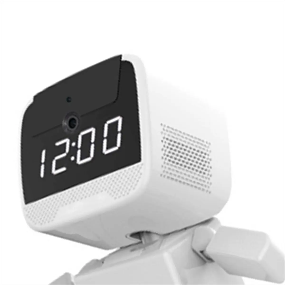 Time Display Wireless PTZ IP Camera Robot WIFI 360 Degree No Dead Angle Night Vision Smart HD Camera US Plug