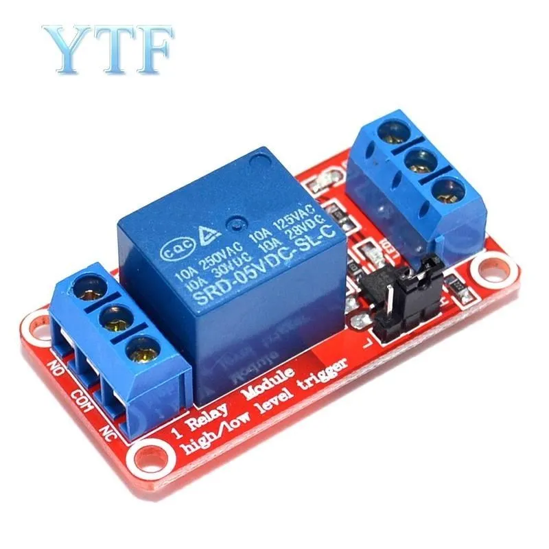 1 Channel With Optocoupler Isolation Support High And Low Level Trigger Relay Module Expansion Board 5V12V24V