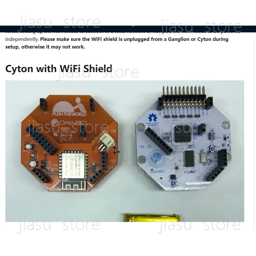 OpenBCI V3 Open Source Arduino EEG Module-16ch Channel-Official Wireless Edition WIFI Edition