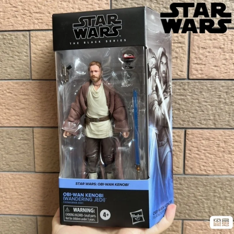 在庫あり-スターウォーズ-ブラックシリーズ-オビ＝ワン・ケノービ-放浪のジェダイ-15cm-アクションフィギュア-コレクション-オリジナルおもちゃモデル-ギフト