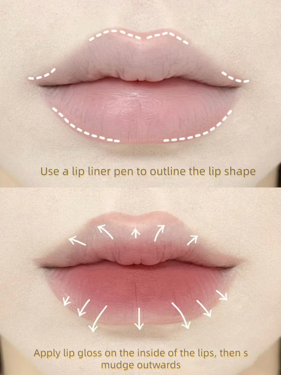 5 Kleuren Nude Lipliner Matte Lippenstift Potlood Langdurige Antiaanbaklaag Beker Lipgloss Omtrek Lipvorm Lip Tint Make-Up Cosmetica