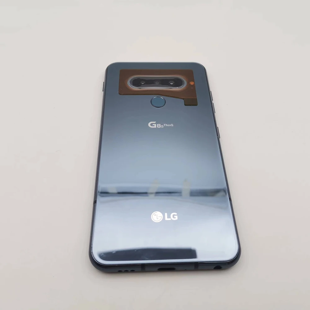 الأصلي LG G8S ThinQ 4G G810EAW ثنائي الشريحة الهاتف المحمول 6.21 ''13MP بصمة بلوتوث أندرويد الهاتف الذكي