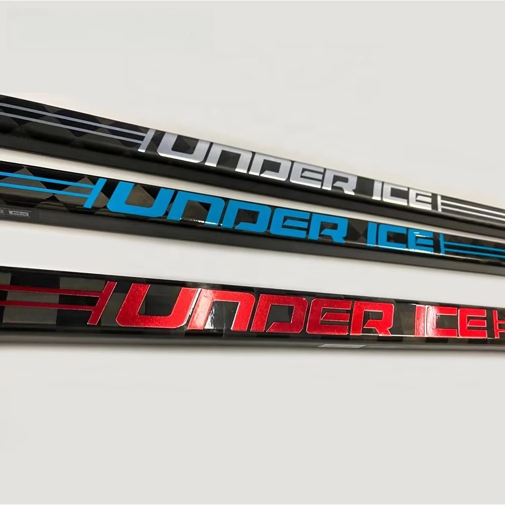 

UICE Top Quality 345g Super Lightweight Intermediate 62'' 100% Carbon Ice Hockey Stick Customized Logo