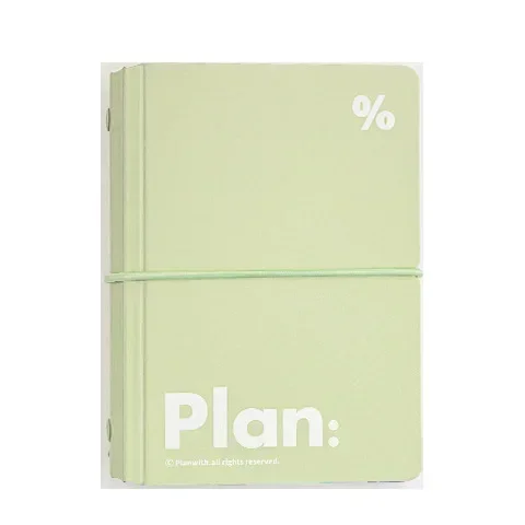 Imagem -05 - Portátil Bolso Binder Notepad Jornal Simplicidade Mini Papelaria Scrapbook para Estudante Ins Coreano Tamanho a7 Cor Sólida