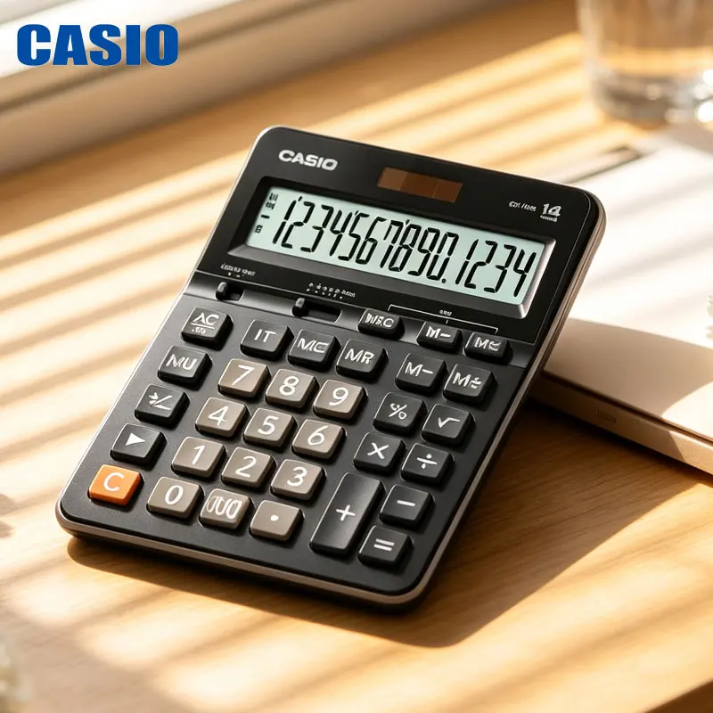 Casio GX-14B/DJ-120D/MS-20YC/SL-310YC High-end desktop business calculator for supermarket checkout and financial use