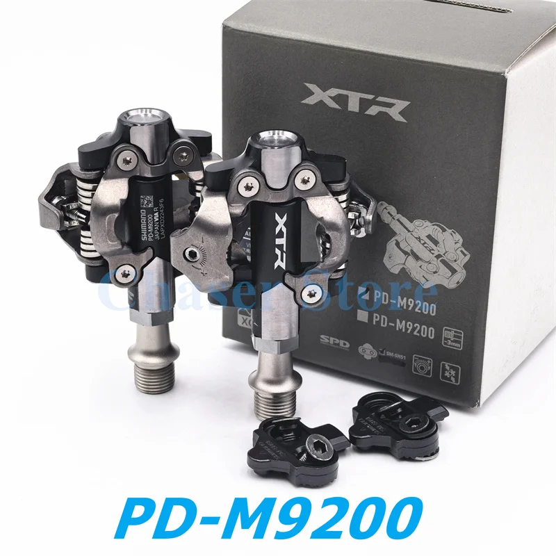 シマノ NEW XTR PD-M9200 MTB SPD ペダル両面クロスカントリー走行用